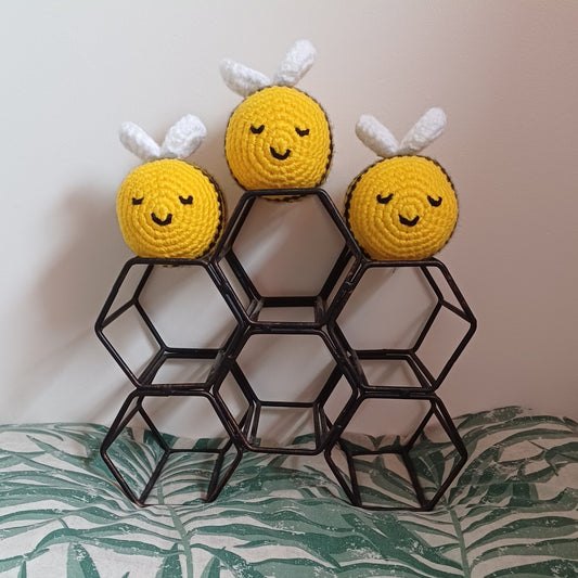 Sleepy Crochet Bees