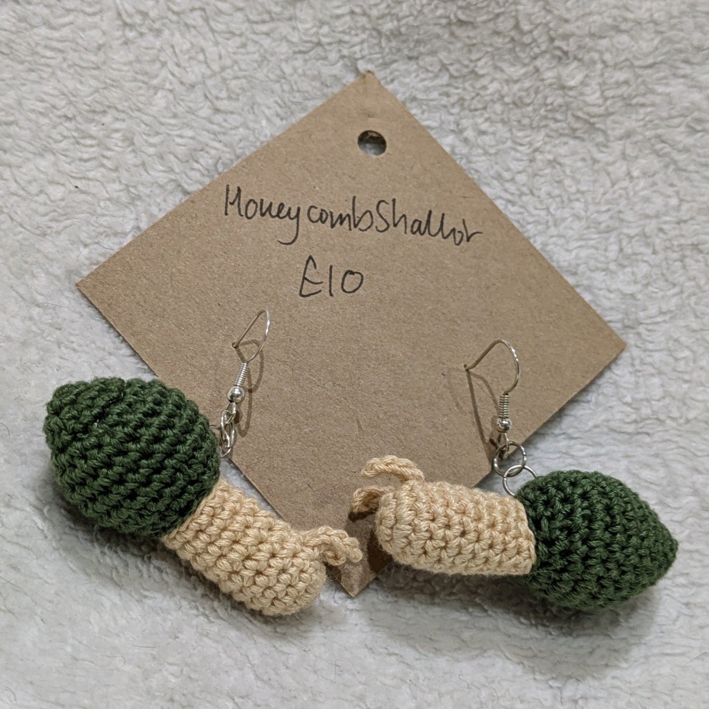 Snail Crochet Earrings