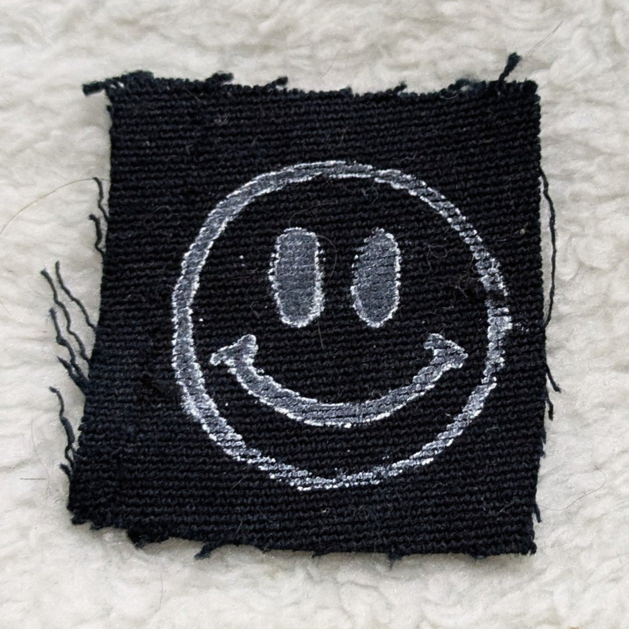 Smiley Face Micro Patch