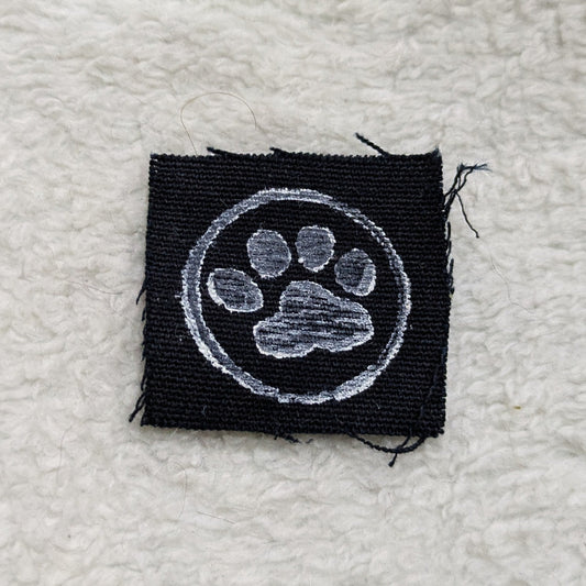 Paw Print Micro Patch