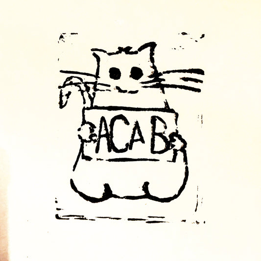ACAB Cat Medium Patch