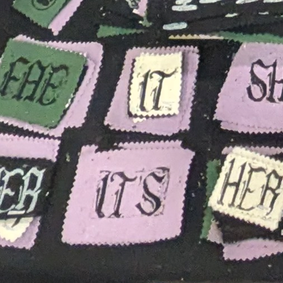 It Pronoun Small Patch