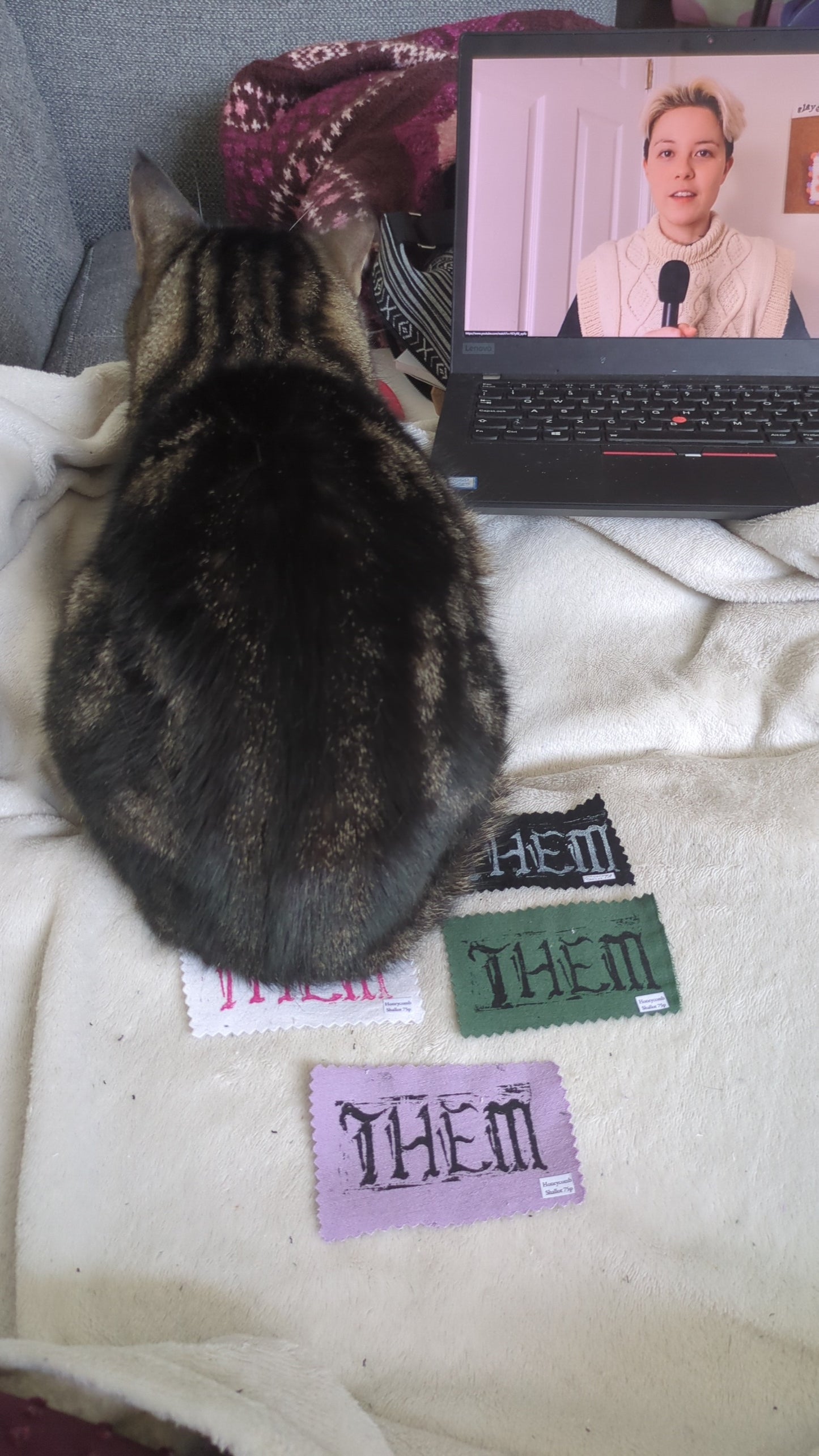 Them Pronoun Small Patch