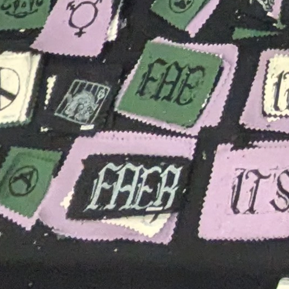 Fae Pronoun Small Patch